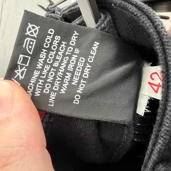 Cult of Individuality Black Distressed Slim Jeans Size 42 - Picture 5 of 12